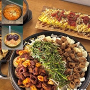양념+소금 막창 한 판 메뉴 사진(네이버)