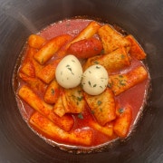 매콤떡볶이 메뉴 사진(네이버)