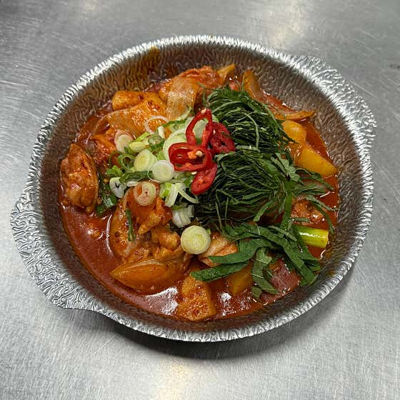 깻잎 가득 닭볶음탕 메뉴 사진(네이버)