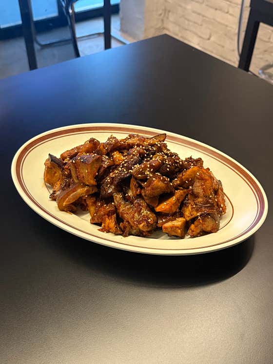 직화불족발 메뉴 사진(네이버)
