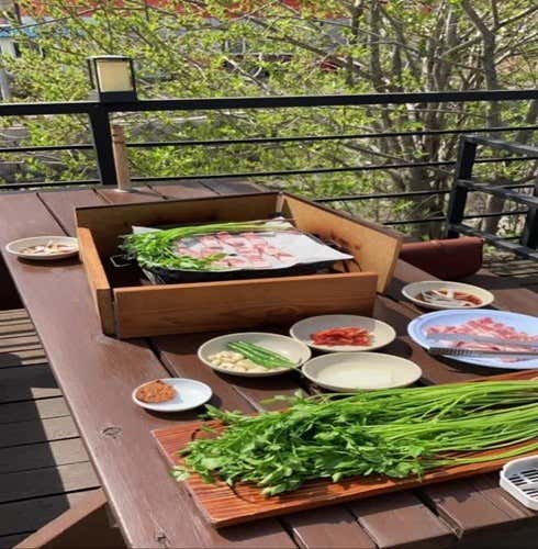 ⭐미나리 한접시 메뉴 사진(네이버)