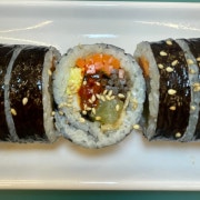 매운오징어김밥 메뉴 사진(네이버)