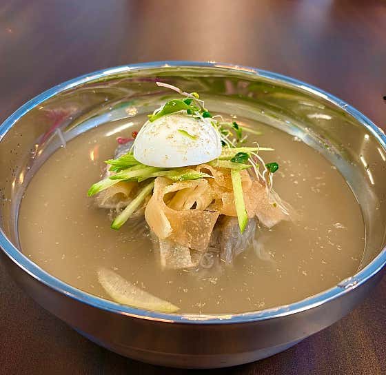 물냉면 메뉴 사진(네이버)