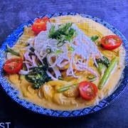 매콤게살파스타 메뉴 사진(네이버)