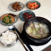 [점심] 맑은 소고기 뭇국 메뉴 사진(네이버)
