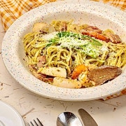 바질 페스토 파스타 메뉴 사진(네이버)