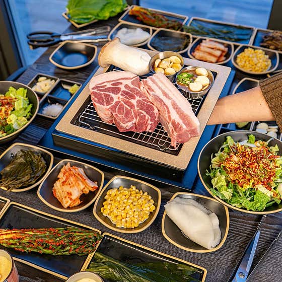 백돼지 점심특선 메뉴 사진(네이버)