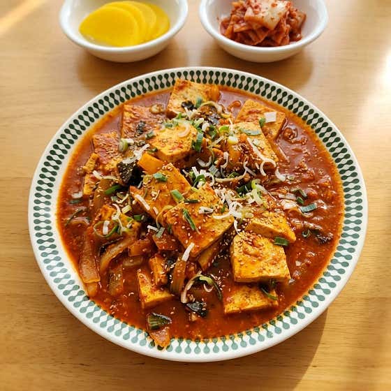 두부 두루치기 메뉴 사진(네이버)