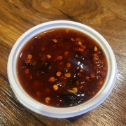 수제디핑소스(찐매운맛) 메뉴 사진(네이버)