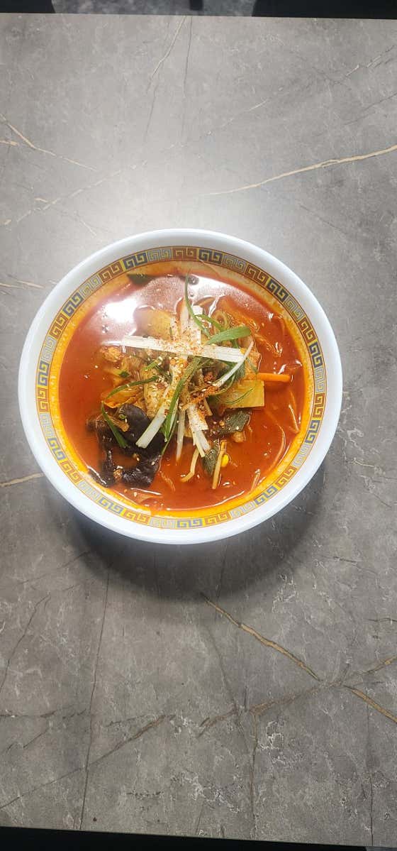 닭다리순살짬뽕 메뉴 사진(네이버)