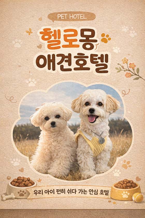 헬로몽 애견미용실 애견호텔 · 네이버 지도·플레이스 7