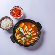 차돌 된장술밥+깍두기 메뉴 사진(네이버)