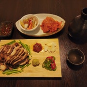 1인 도마 수육 메뉴 사진(네이버)