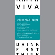Lychee Peach Decaf 메뉴 사진(네이버)