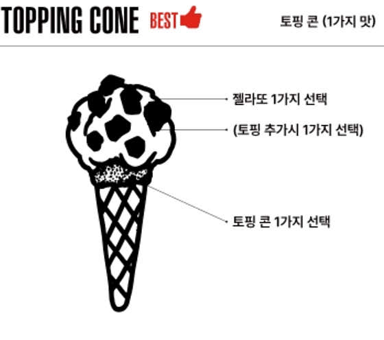 토핑콘 메뉴 사진(네이버)
