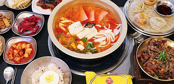 [2인세트] 김치찌개+북성로불고기 메뉴 사진(네이버)
