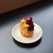 버터 베리 스콘 메뉴 사진(네이버)