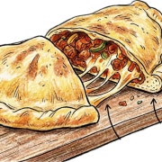 칠리포크 칼초네 메뉴 사진(네이버)