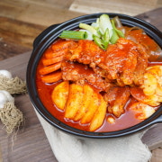 국물닭갈비-소 메뉴 사진(네이버)