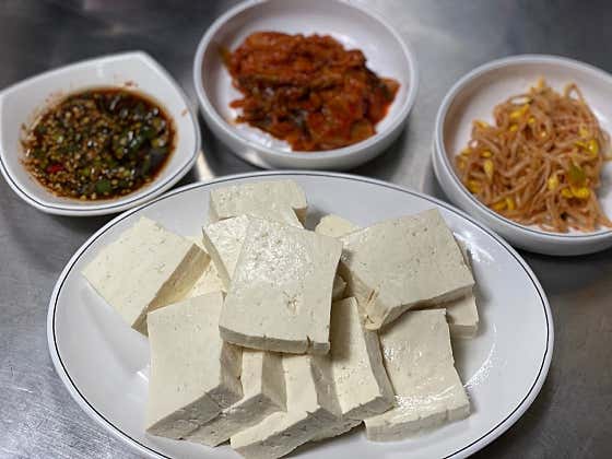 손두부(모두부) 메뉴 사진(네이버)