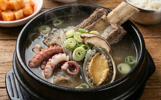 한방진골 갈비탕 메뉴 사진(네이버)