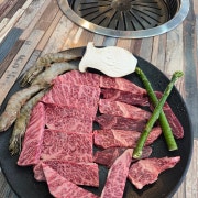 꽃살 세트 100g 메뉴 사진(네이버)