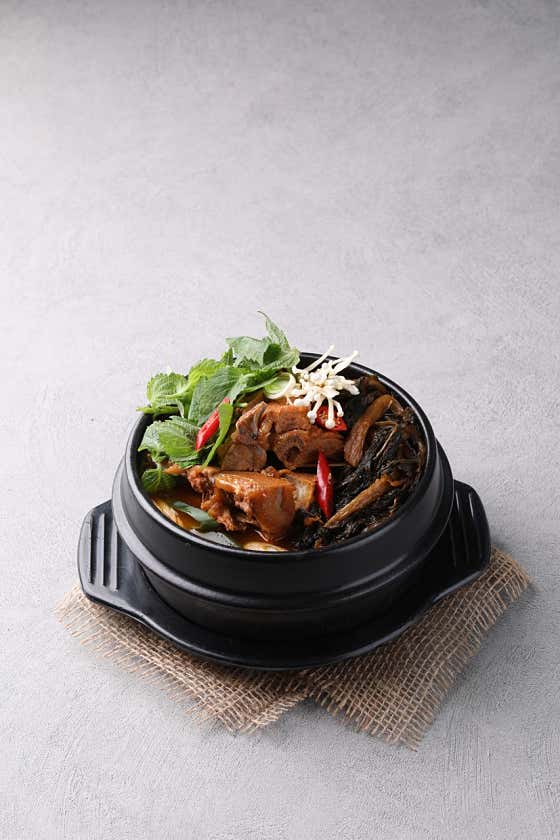 뚝배기(감자탕) 메뉴 사진(네이버)