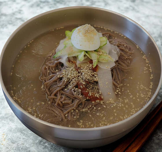 물막국수 메뉴 사진(네이버)
