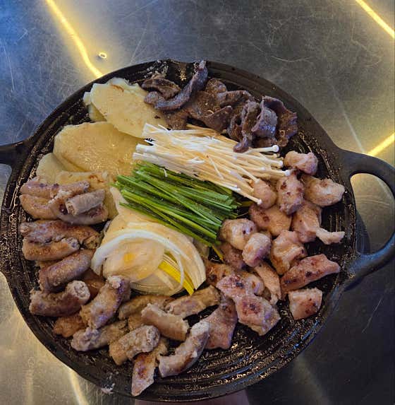 소곱창구이 메뉴 사진(네이버)
