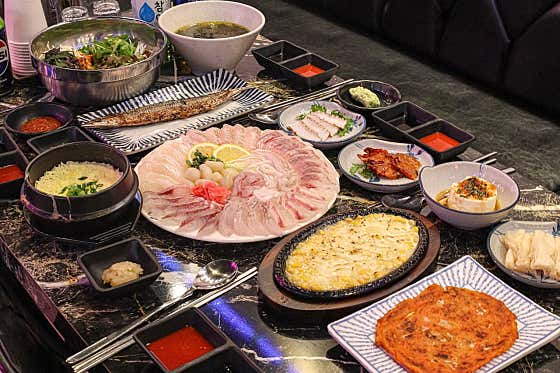 부산대 아리랑횟집