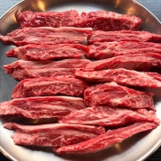 1++ 한우 갈비살 100g 메뉴 사진(네이버)
