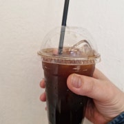 블랙커피(아이스,핫 동일가격) 메뉴 사진(네이버)