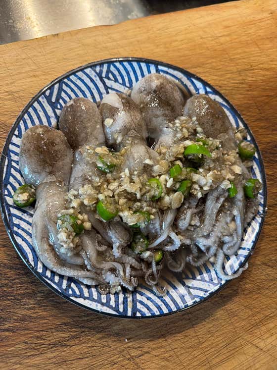쭈꾸미숯불구이(시즌오프) 메뉴 사진(네이버)