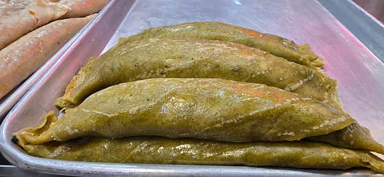 [동강맛집 특별매뉴] 제철나물 전병 메뉴 사진(네이버)