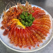 독도 꽃,닭새우 3인분 메뉴 사진(네이버)