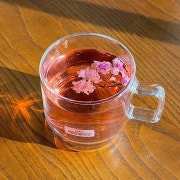 벚꽃차(봄) 메뉴 사진(네이버)