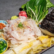 방이섬 막회(소) 메뉴 사진(네이버)