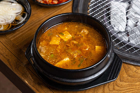 된장찌개(차돌/꽃게택1 맵기조절가능) 메뉴 사진(네이버)