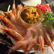 단새우 우니 한판 메뉴 사진(네이버)