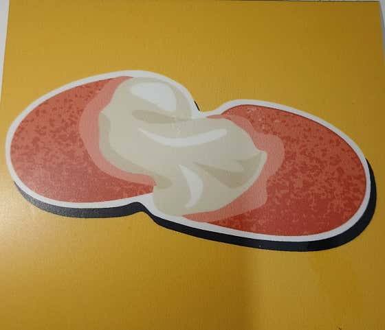 모짜렐라통치즈핫도그 메뉴 사진(네이버)