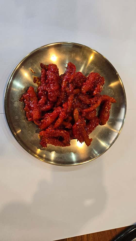 국내산더덕구이(150g) 메뉴 사진(네이버)