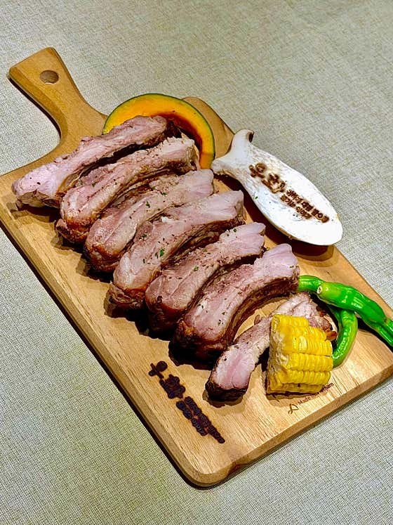 등갈비(500g내외) 메뉴 사진(네이버)