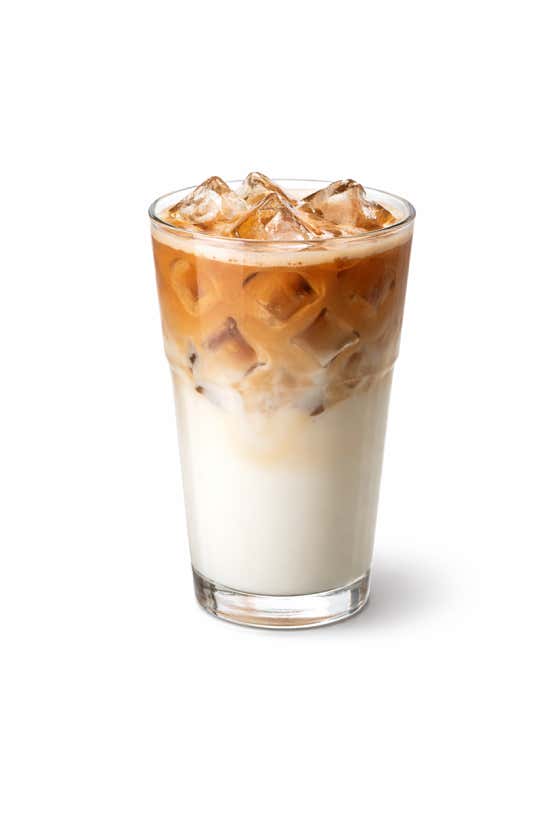 ICE바닐라라떼 메뉴 사진(네이버)
