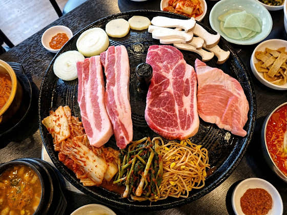 싹쓰리 솥뚜껑 삼겹살