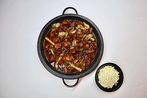 돌판닭갈비 한마리 반 메뉴 사진(네이버)