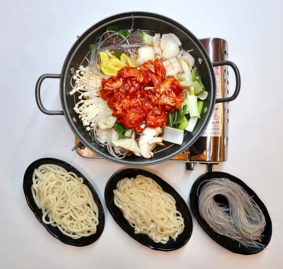 국물닭갈비 메뉴 사진(네이버)