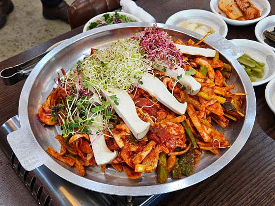 오리불고기(반마리) 메뉴 사진(네이버)