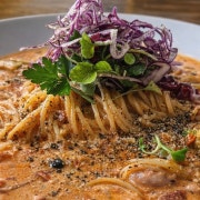 매콤 로제크림파스타 메뉴 사진(네이버)