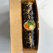 참나물김밥(한정) 메뉴 사진(네이버)