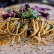 강화로컬 들깨크림 파스타 메뉴 사진(네이버)